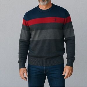 U.S. Polo Assn. Men’s Color Block Sweater Size XXL